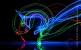 Dancer wearing LED lights David Walker photography.