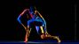 Alyssa Lue in projected light Toronto Canada photographer David Walker