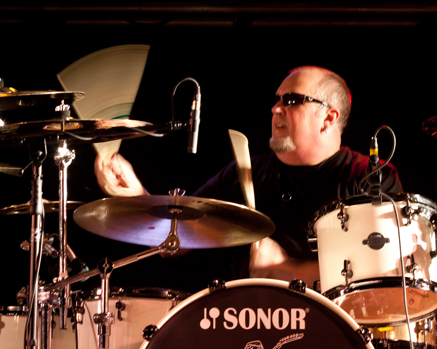 Drummer 2012 for Kim Mitchell Toronto Canada photographer David Walker