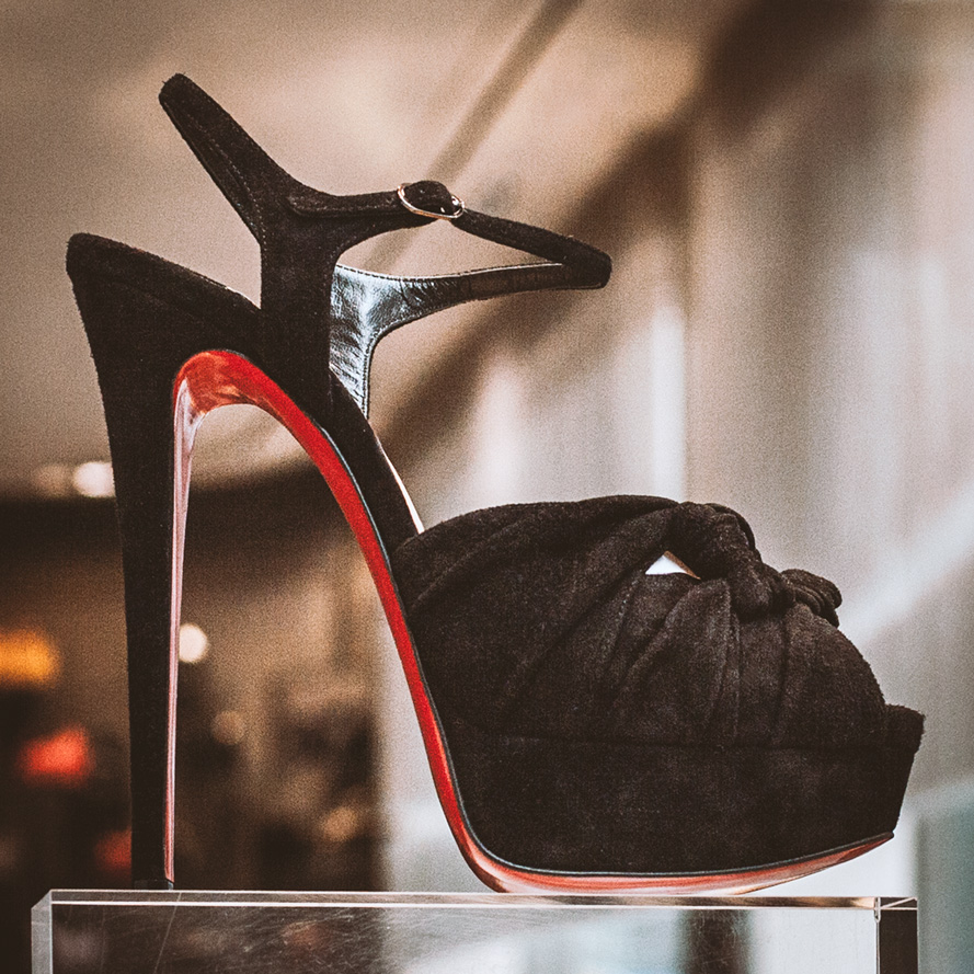 Louboutin Platform Stiletto Heel Fashion Winter 2016 downtown Toronto Canada dance and performance photographer David Walker