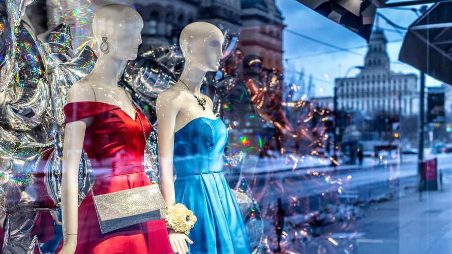 Fashion Window Spring 2019 downtown Toronto Canada dance and performance photographer David Walker