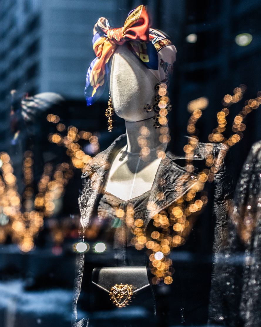 Fashion Window Winter 2020 downtown Toronto Canada dance and performance photographer David Walker