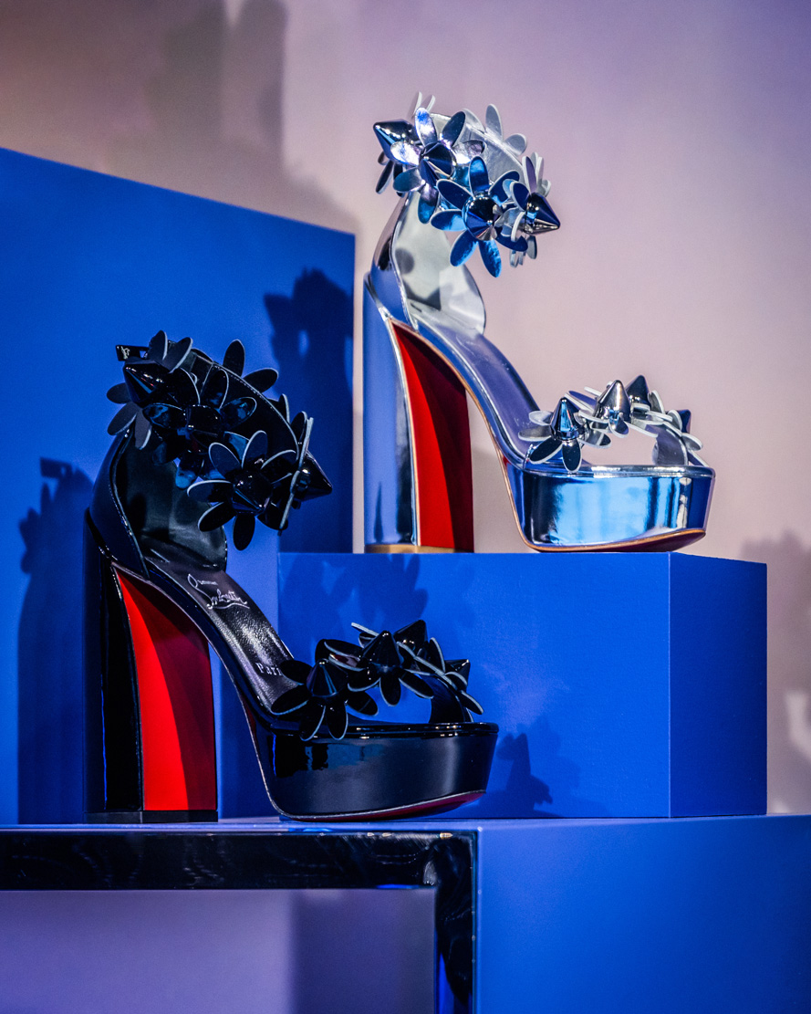 Louboutin Platform Heel Fashion Winter 2022 downtown Toronto Canada dance and performance photographer David Walker