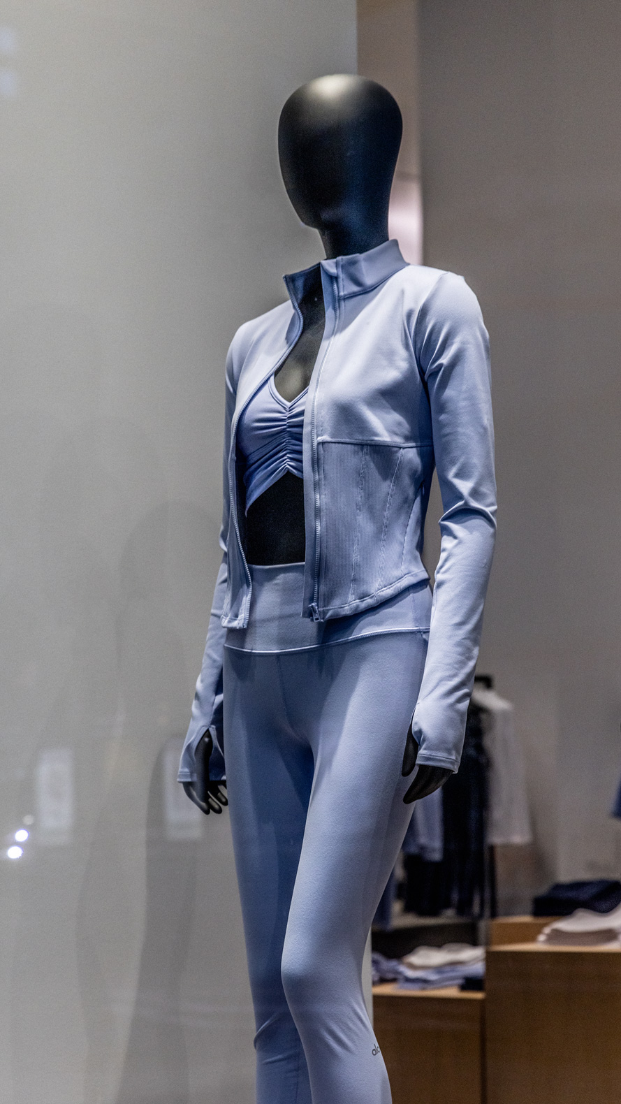Alo Yoga Fashion Window Spring 2026 downtown Toronto Canada dance and performance photographer David Walker