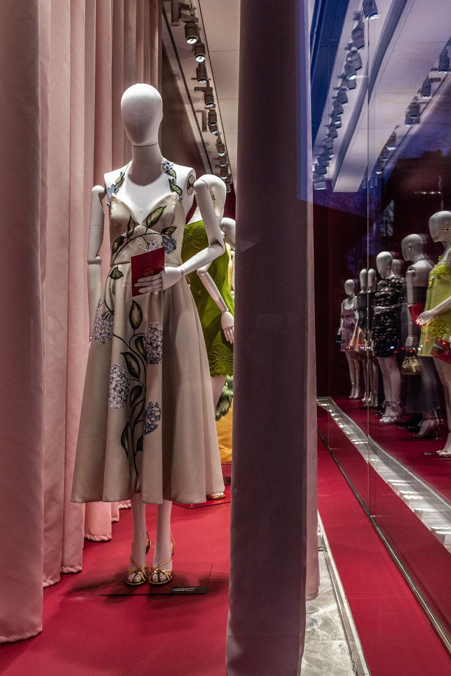 Holt Renfrew Fashion Window Spring 2026 downtown Toronto Canada dance and performance photographer David Walker