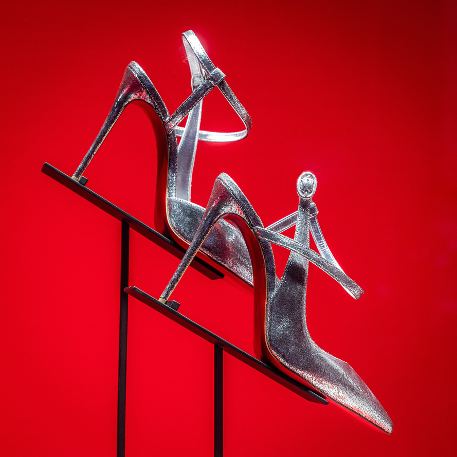 2025 Silver Louboutin Stiletto Fashion Toronto Canada dance photographer David Walker
