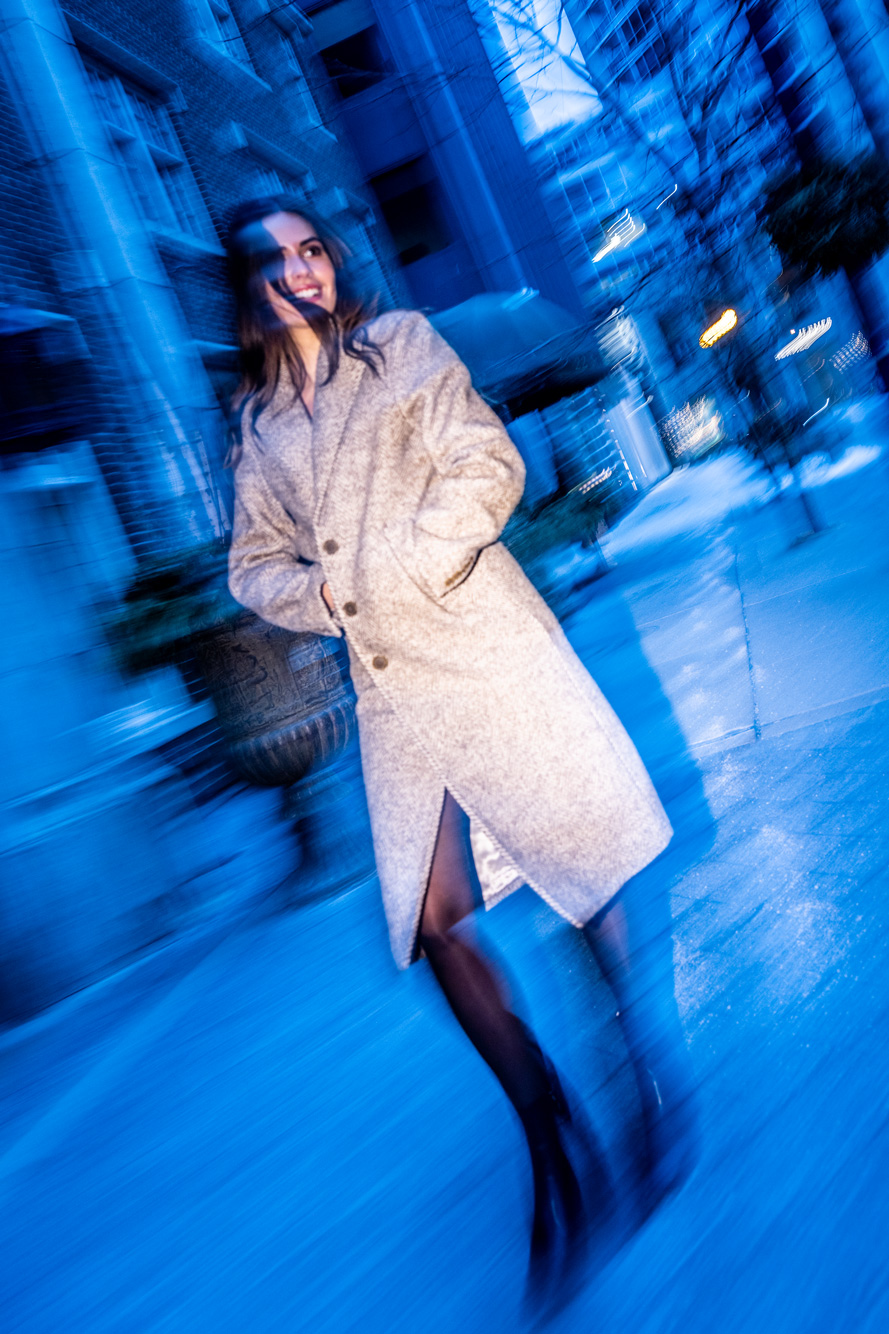 Dancer On The Move Downtown Toronto Canada Dance Photographer David Walker