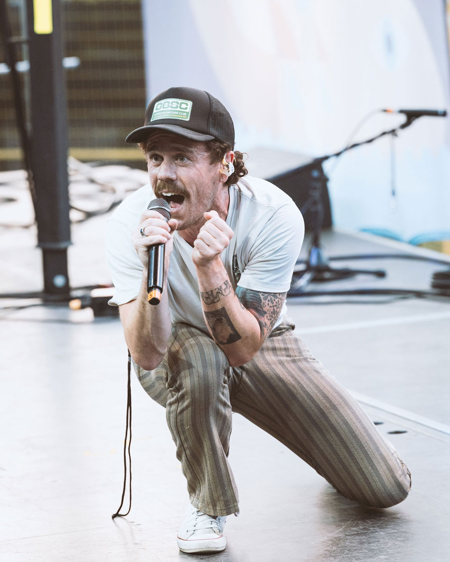 Performance Art Jimmy Chauveau - The Strumbellas - Tall Pines Music and Arts Festival Toronto Canada dance photographer David Walker