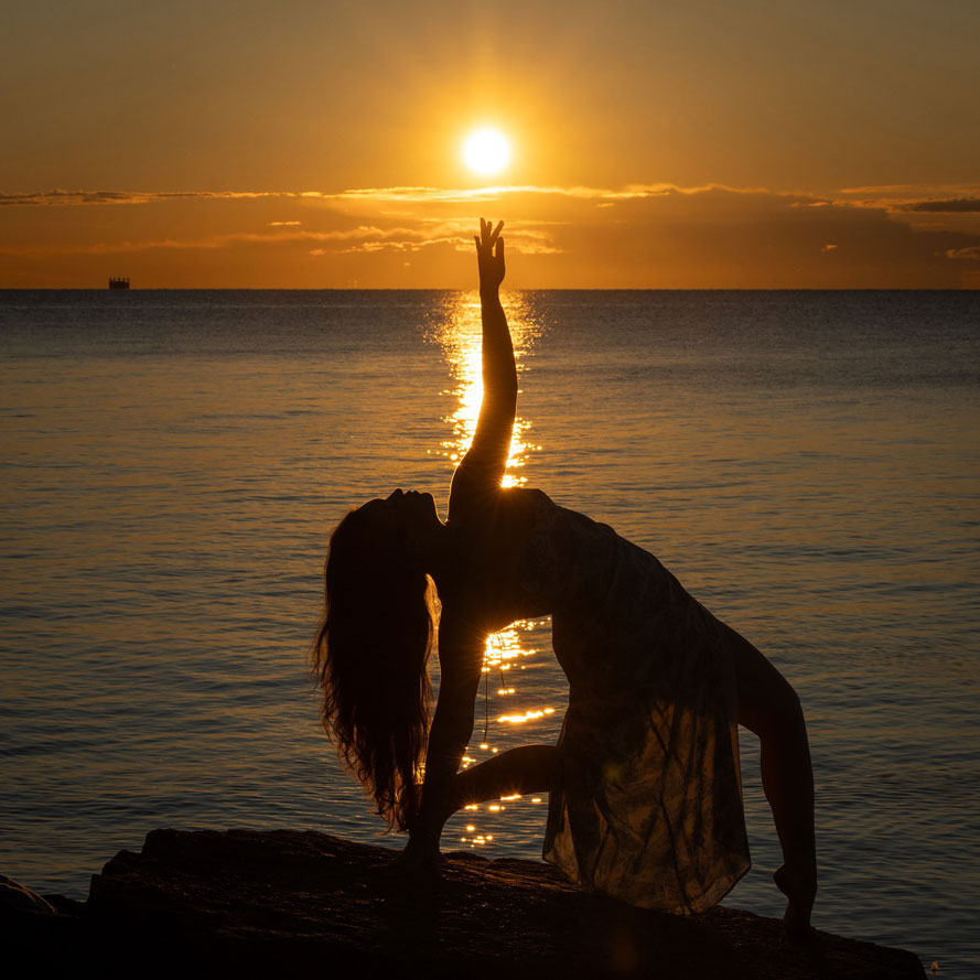 Lake Ontario Sunrise Toronto Canada dance photographer David Walker