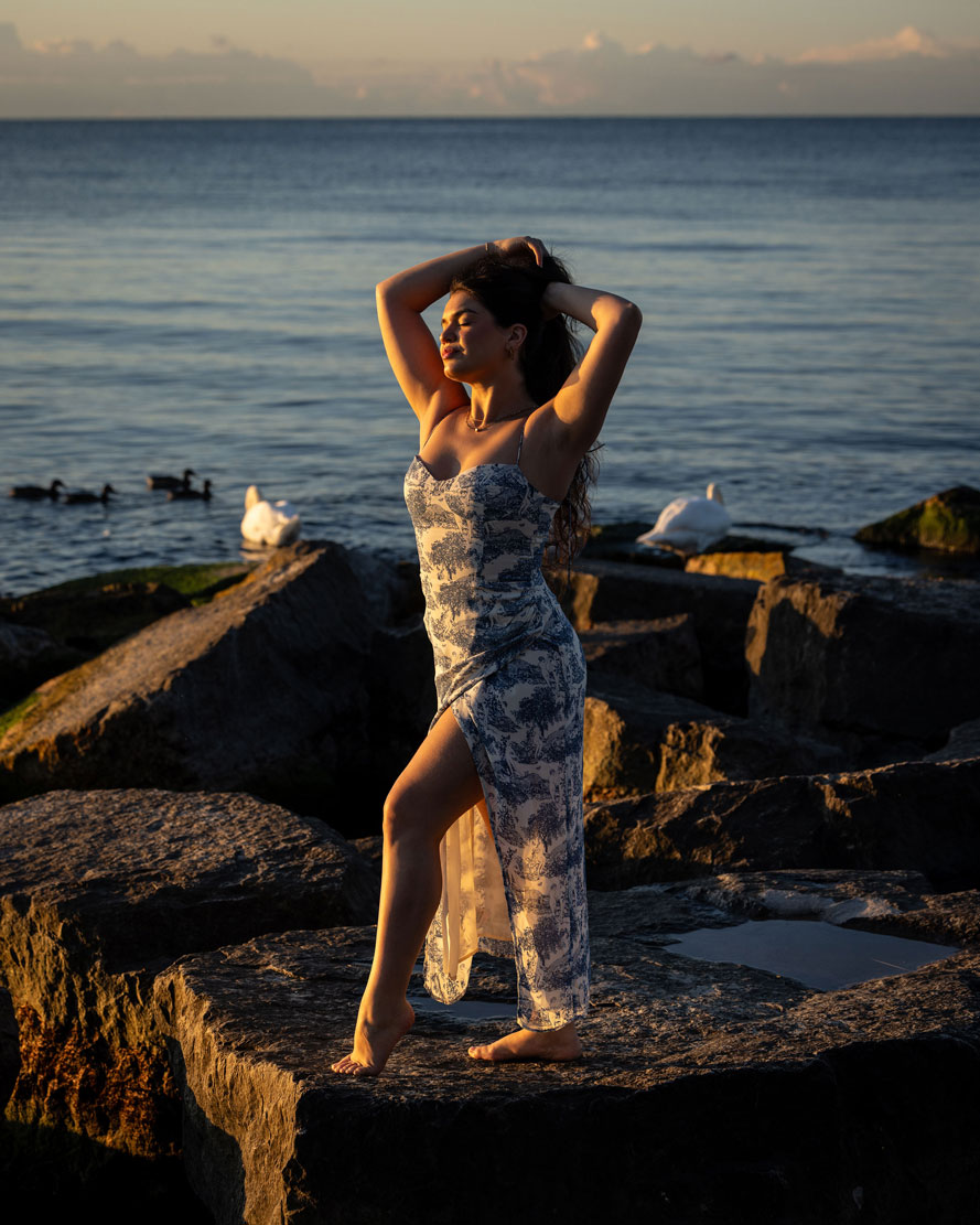Lake Ontario Sunrise Toronto Canada dance photographer David Walker
