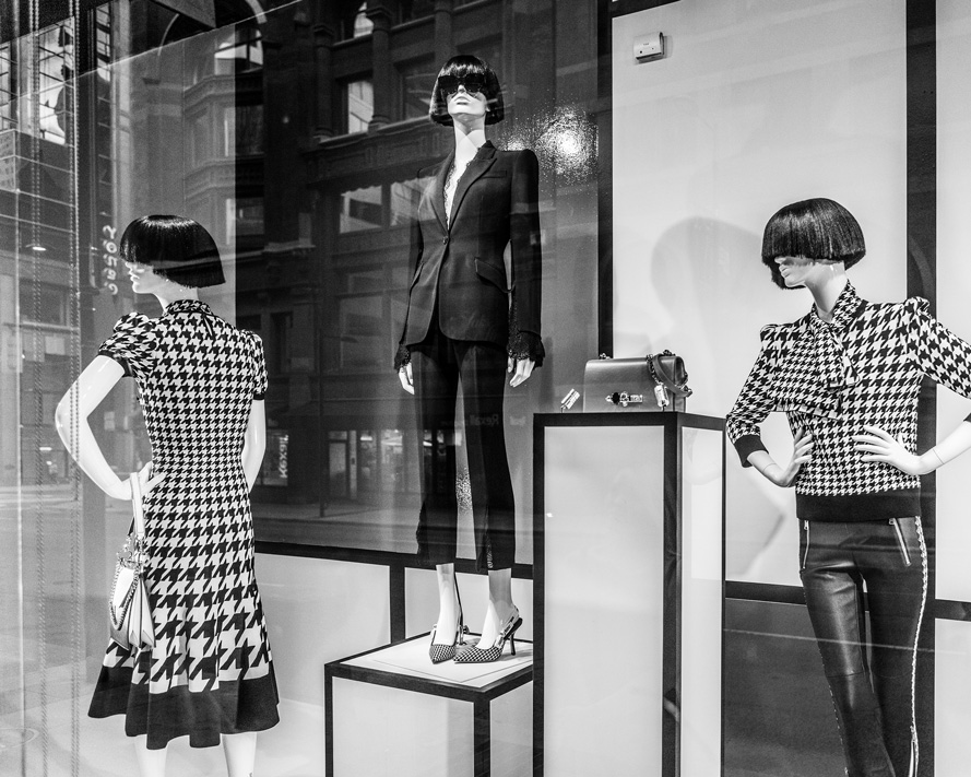 Saks Hudson's Bay Fashion Windows Toronto Canada dance photographer David Walker