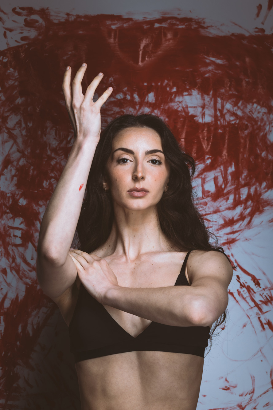 Painted Dancer Beauty Toronto Canada Dance and Performance Arts Photographer David Walker