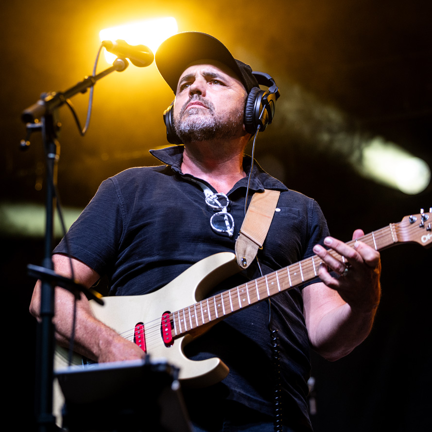 Hawksley Workman & The Wolves Tall Pines Festival Muskoka Canada performance photographer David Walker